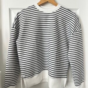 Abercrombie Kids Striped Black and White Sweater